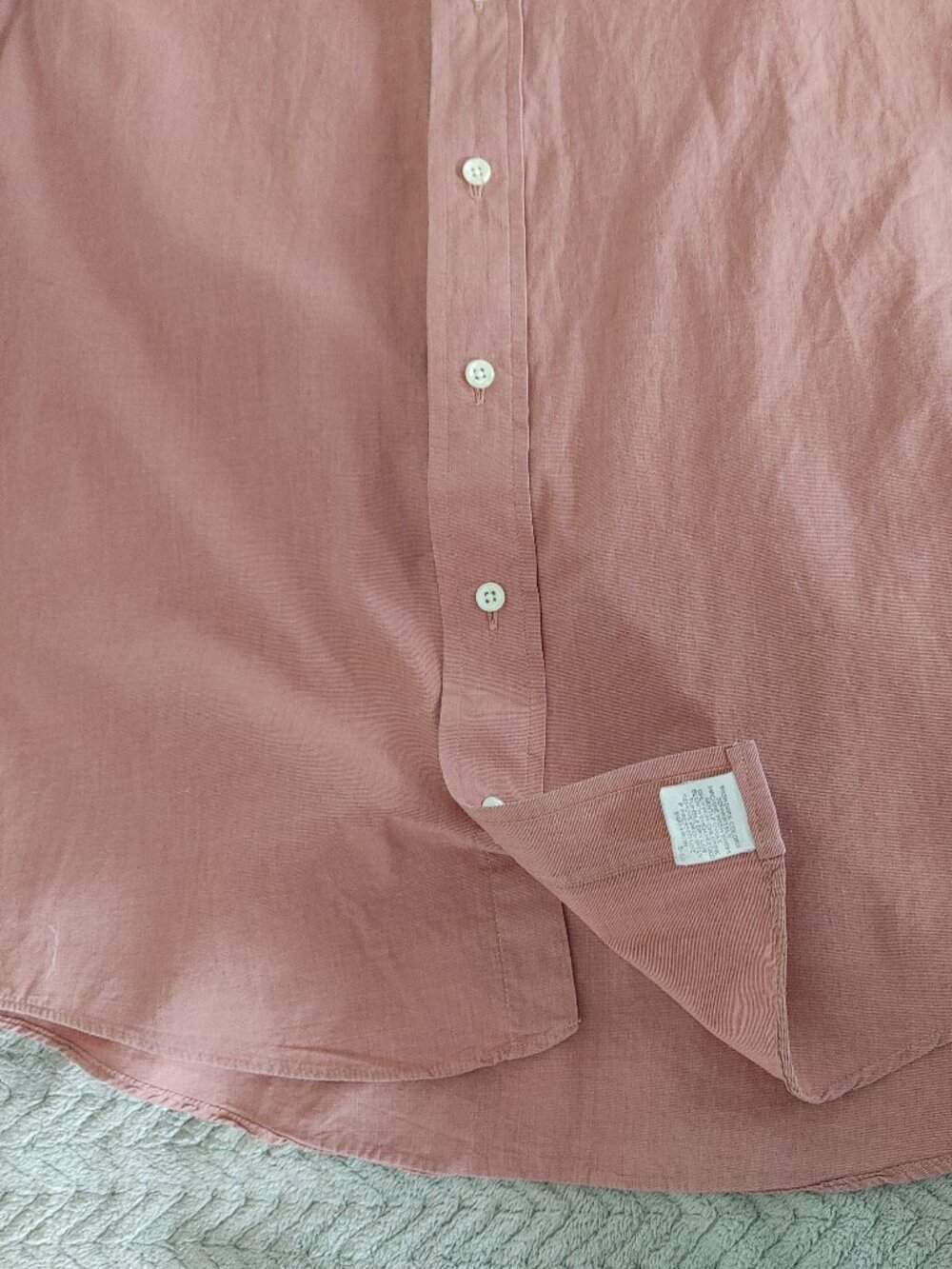 Burberry Men’s Long Sleeve Shirt – Size S – Classic Style - Picture 4 of 16